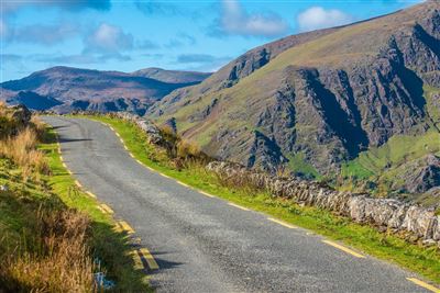 Küstenstraße auf Beara Peninsula